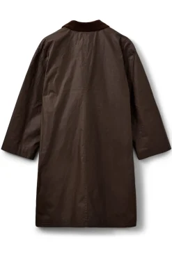AGNESSW COAT 7025 Dark brown SNOS695