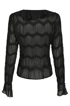 Anika Crepe Chiffon Black 167042