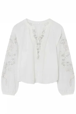 Annsofie, blouse 1004Cl White 60653/7576