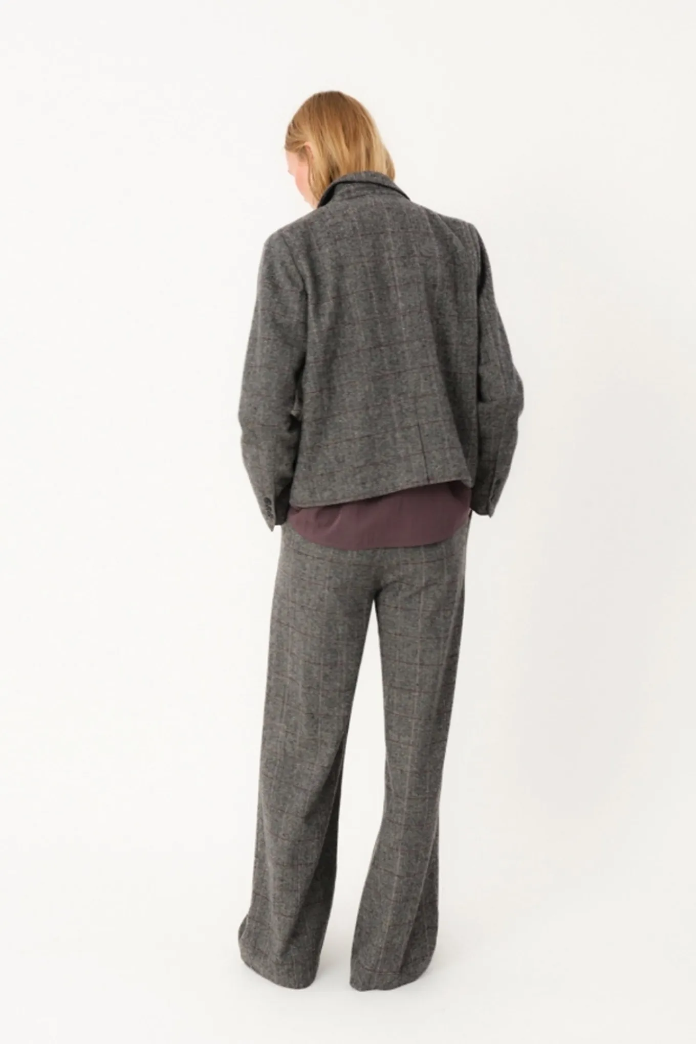 AntonellaLL Short Blazer 10 Grey 254836028