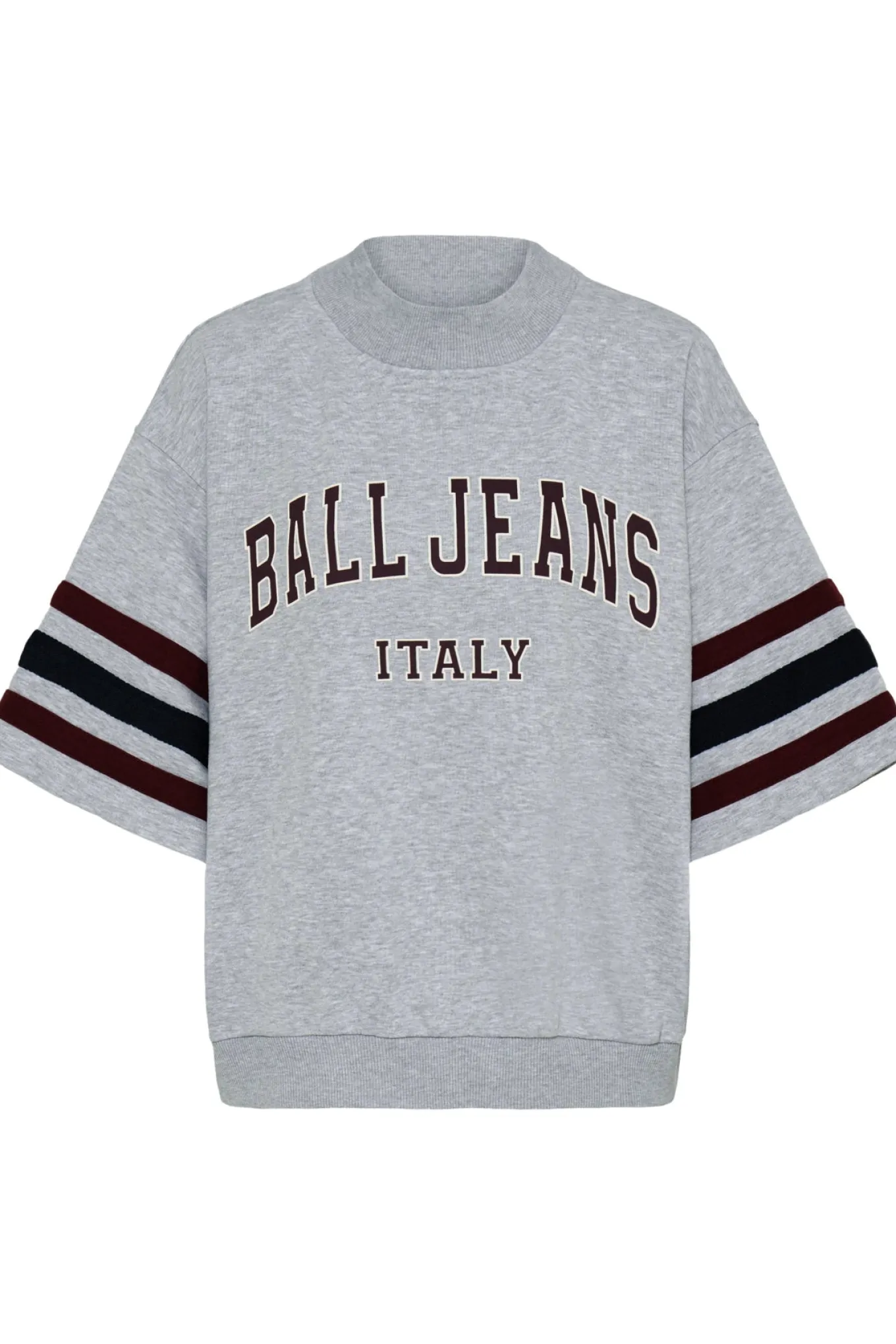 BAARIAN SS SWEAT MEDIUM GRAY MELANGE 90000593 50408100