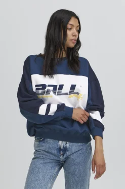 BABADINI COLORBLOCK SWEAT Moonlit Ocean 50405318