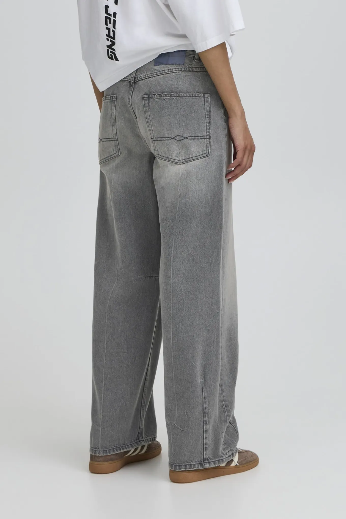 BACOCO MW BAGGY JEANS CITY GREY/BLUE DENIMWASH 50405338