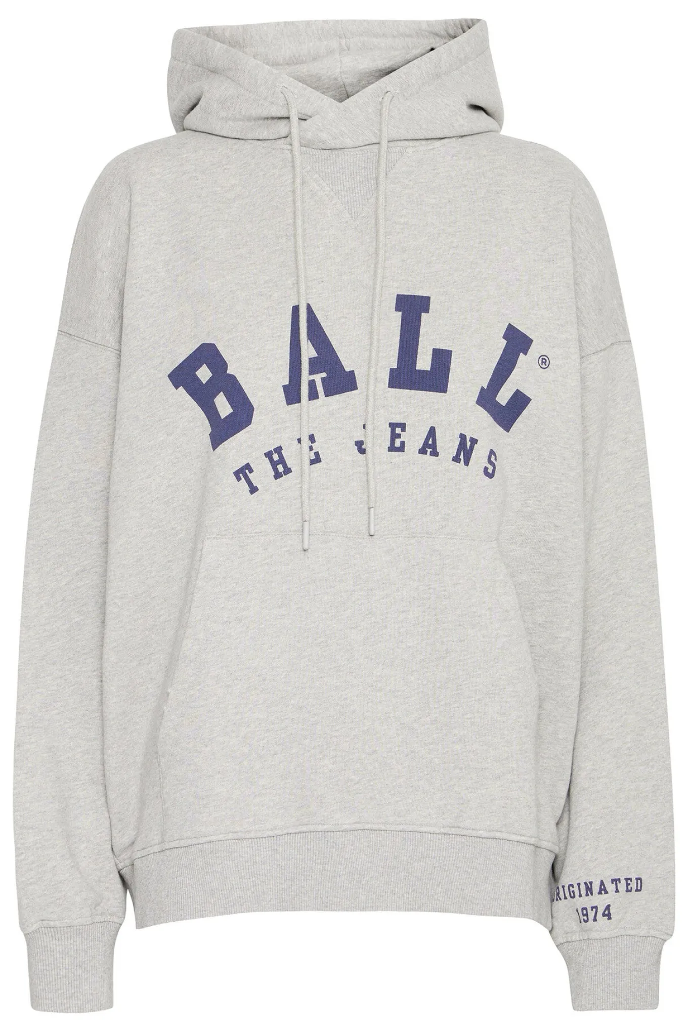 BAMALDINI HOODIE Medium Grey Melange 50405126