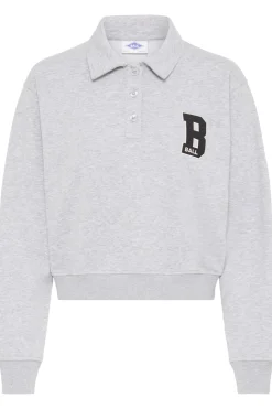 BARIVA POLO SWEAT MEDIUM GRAY MELANGE 90000593 50408098