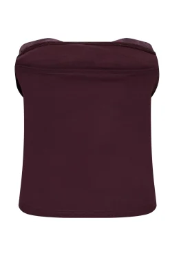 BarryCC Bow Top 67Plum 35345