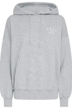BASAVONA HOODIE Medium Grey Melange 50405150