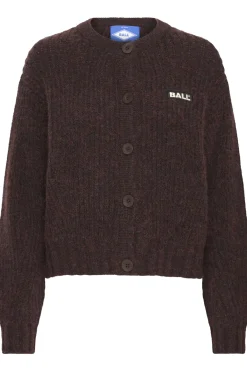 BASTACY RIB CARDIGAN Coffee Bean 50405351