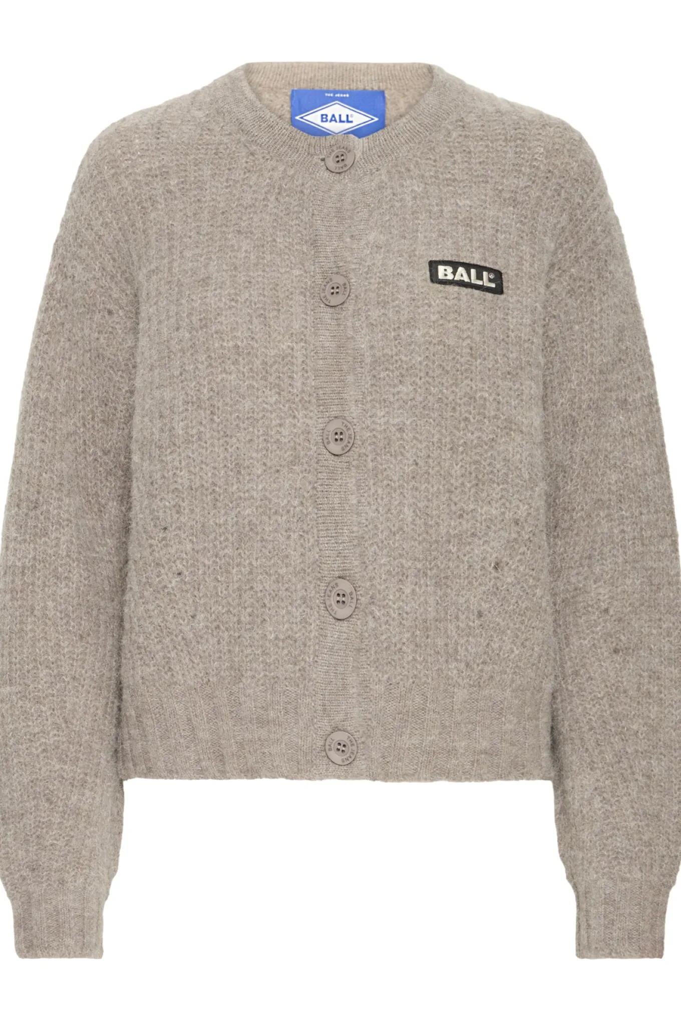 BASTACY RIB CARDIGAN Vintage Khaki 50405351