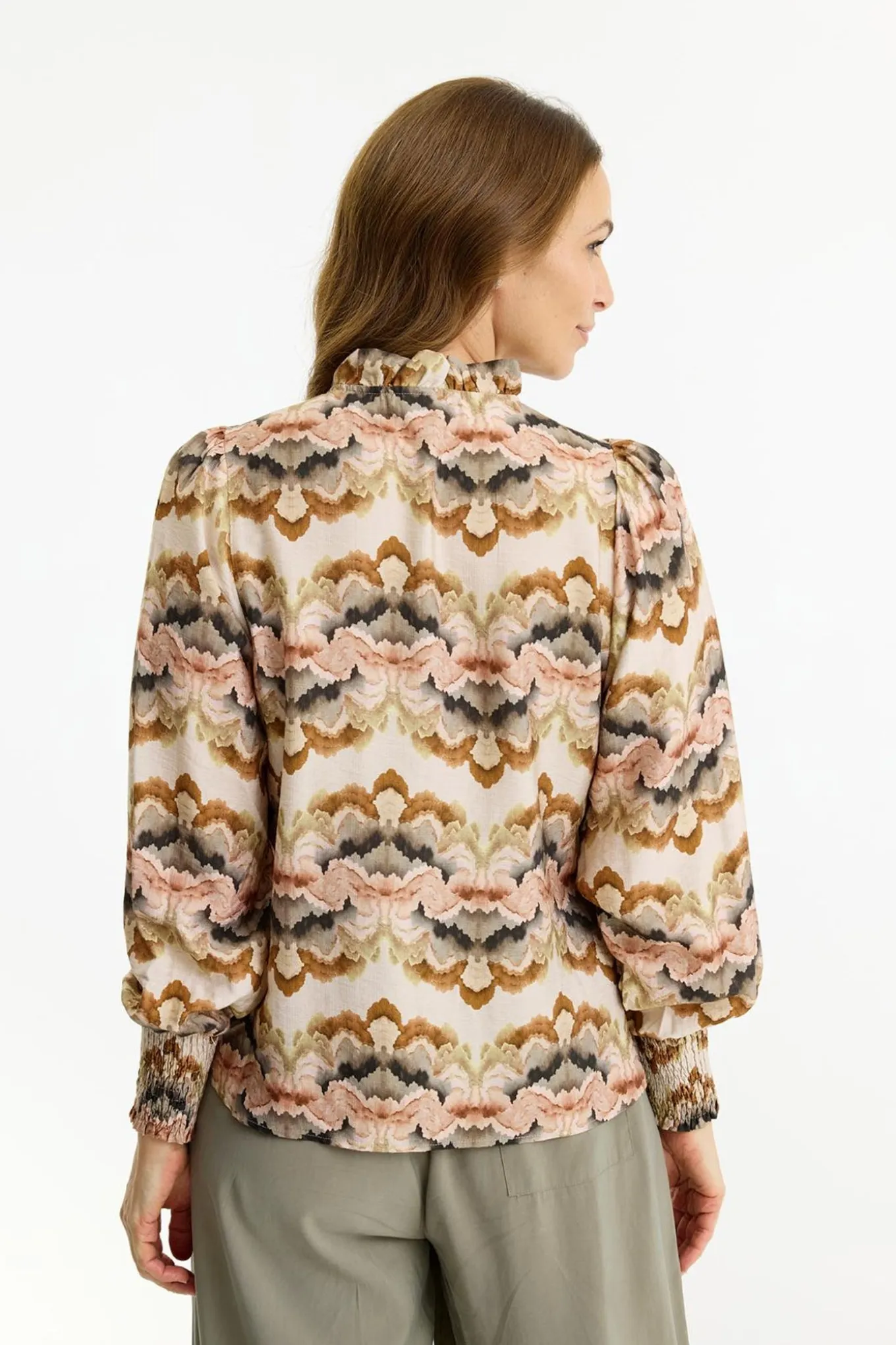 Bitten blouse Rose 16953