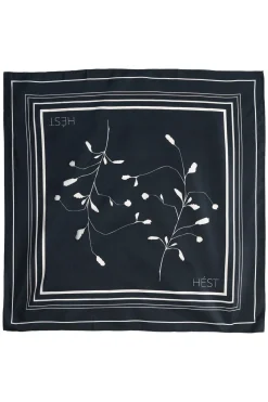 BLACK TWIG Scarf Large 9000 Jet Black 2510330219