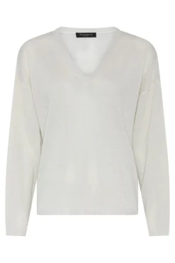 BluebellBBMarlea knit Snow white w white lurex BBW4812
