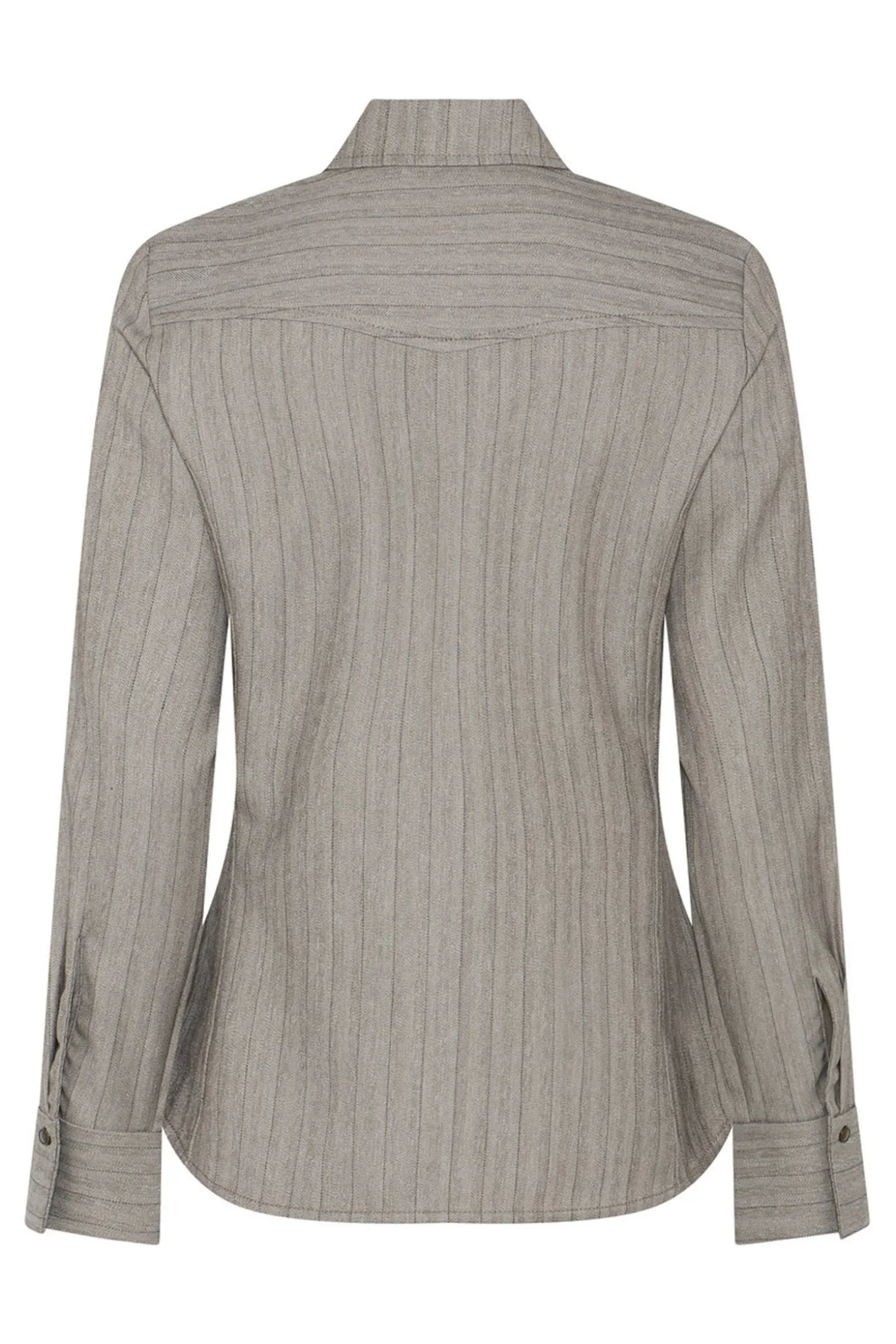 BoxelderBBFuju shirt Pinstripe w sequins BBW4729