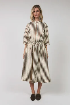 Bristolll Midi Skirt Dark Mokka 261632030
