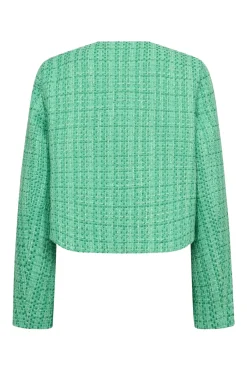 CalvinCC Boucle Jacket 34Green 40039