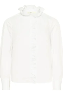 CAPELLAIW FRILL SHIRT Pure White 300001 30112193