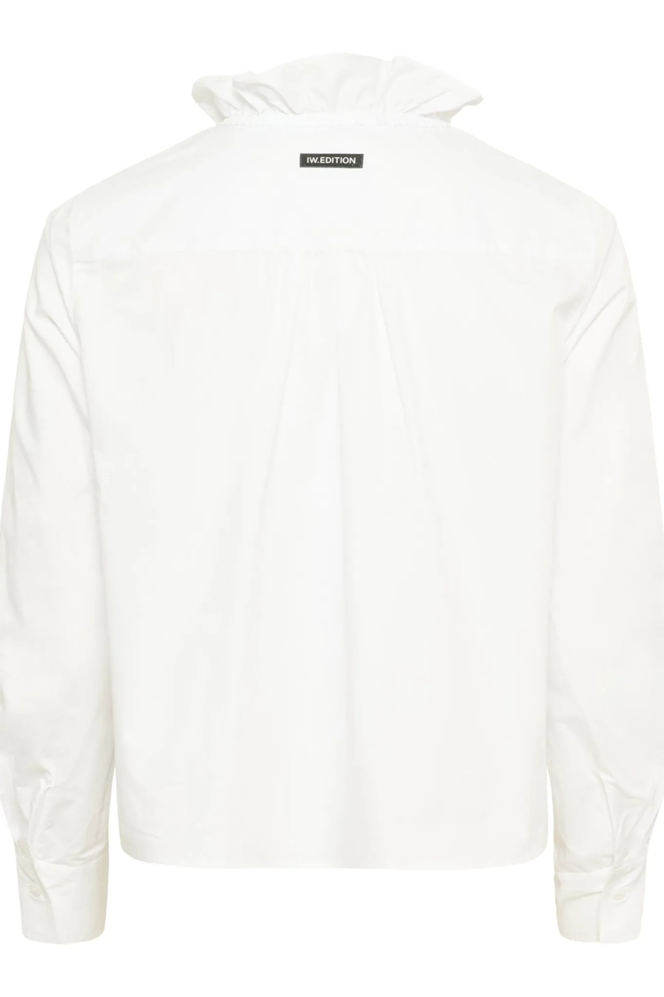 CAPELLAIW FRILL SHIRT Pure White 300001 30112193