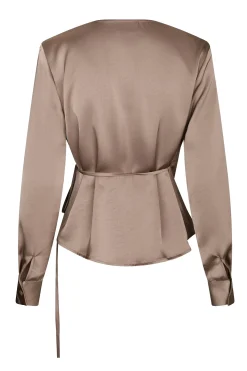Caprina Heavy SAateen DARK TAUPE 166961