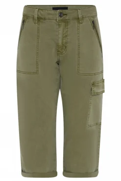 Capri w leg pocket 466Green 6103/448