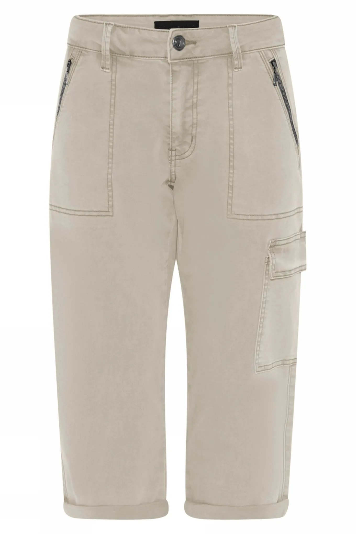 Capri w leg pocket OFF WHITE 6103/448