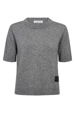 Cash SS ONeck Light Grey Melange HL10197