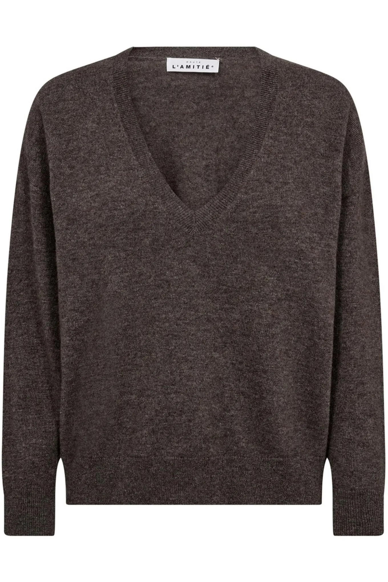 Cash VNeck Mocca Melange HL10196