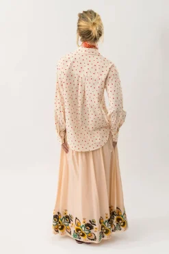 CassieLL Maxi Skirt 36 Dusty Rose 252752028