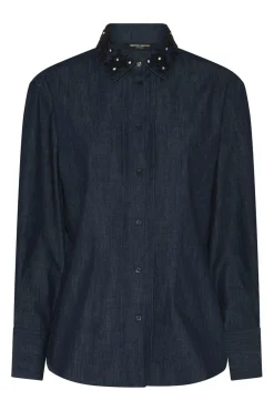 ChambraBBSiwa shirt Denim blue BBW4801