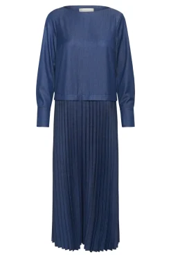CHERRIEIW DRESS Dark Denim 194118 30112201