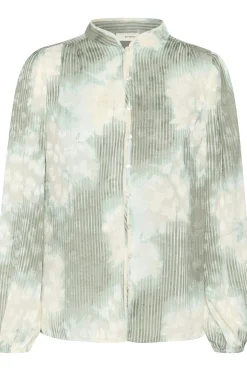 CielleIW Shirt Green Illuminating Florals 30110261