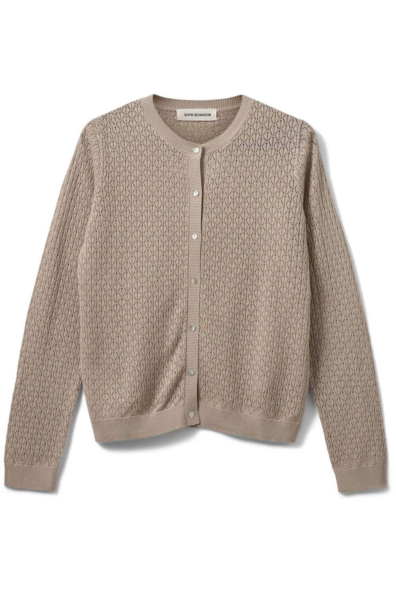 CISSESW CARDIGAN 7015 Beige SNOS660
