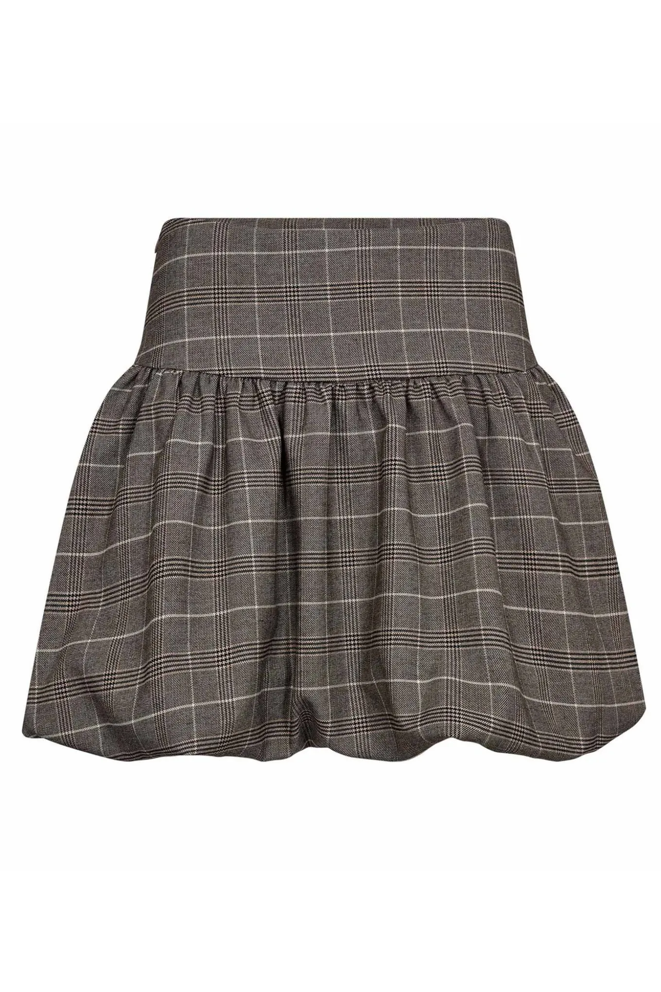 ClaudineCC Balloon Mini Skirt 154Walnut 34221