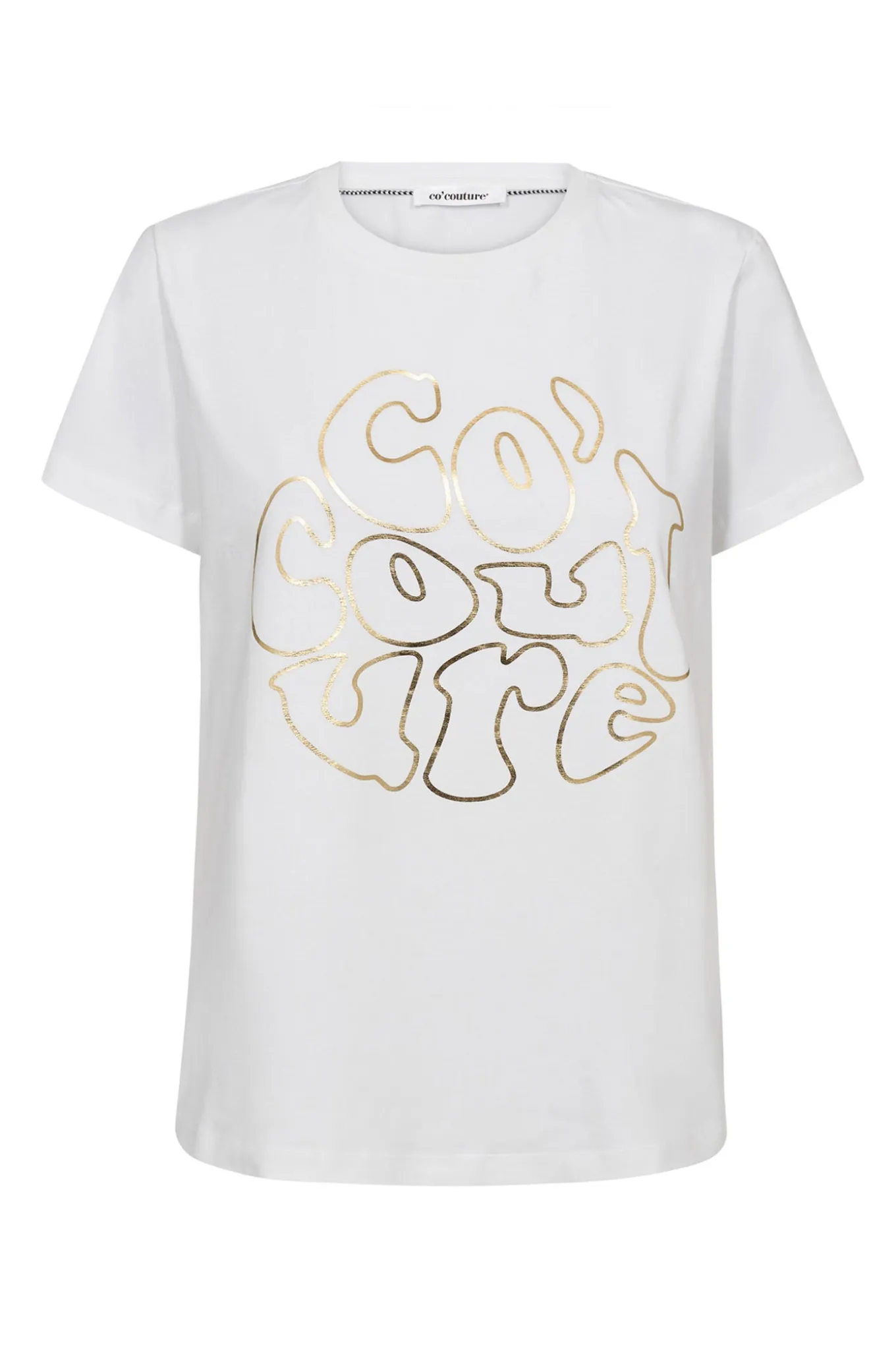 CocoutureCC Foil Tee 44148WhiteGold 33198