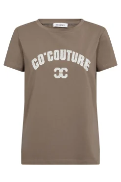 CocoutureCC Logo Tee 154Walnut 43004