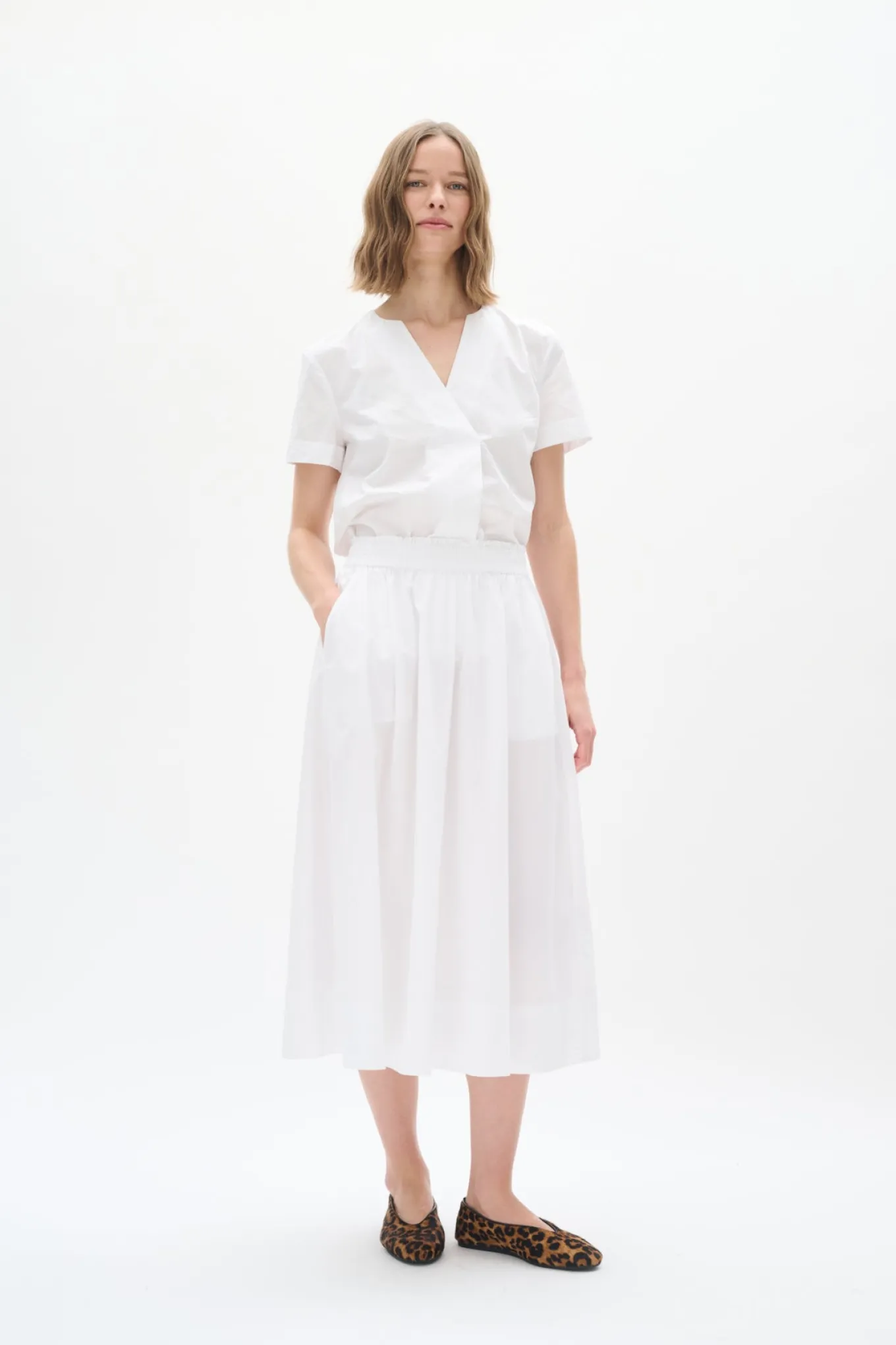 DaffodilIW Skirt Pure White 300001 30110747