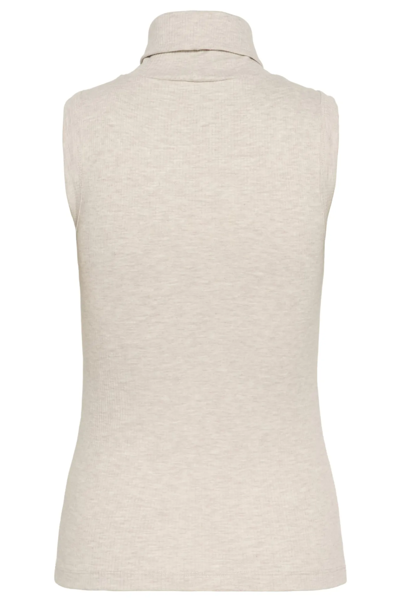 DagnaIW Melange Rollneck Top ECRU 30107007