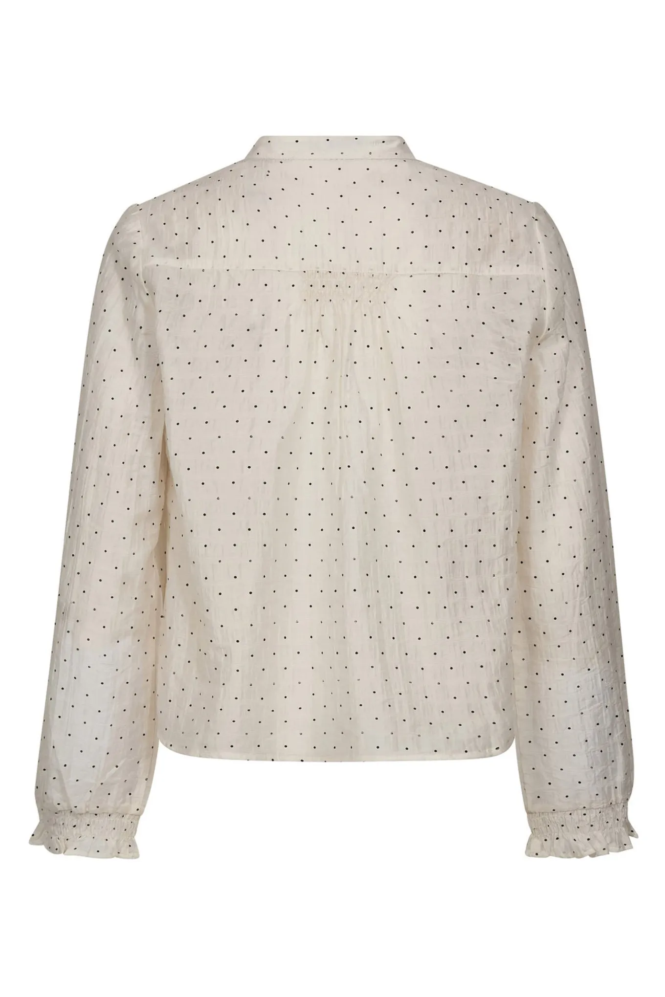 DallyCC Dot VShirt 11Off white 45007