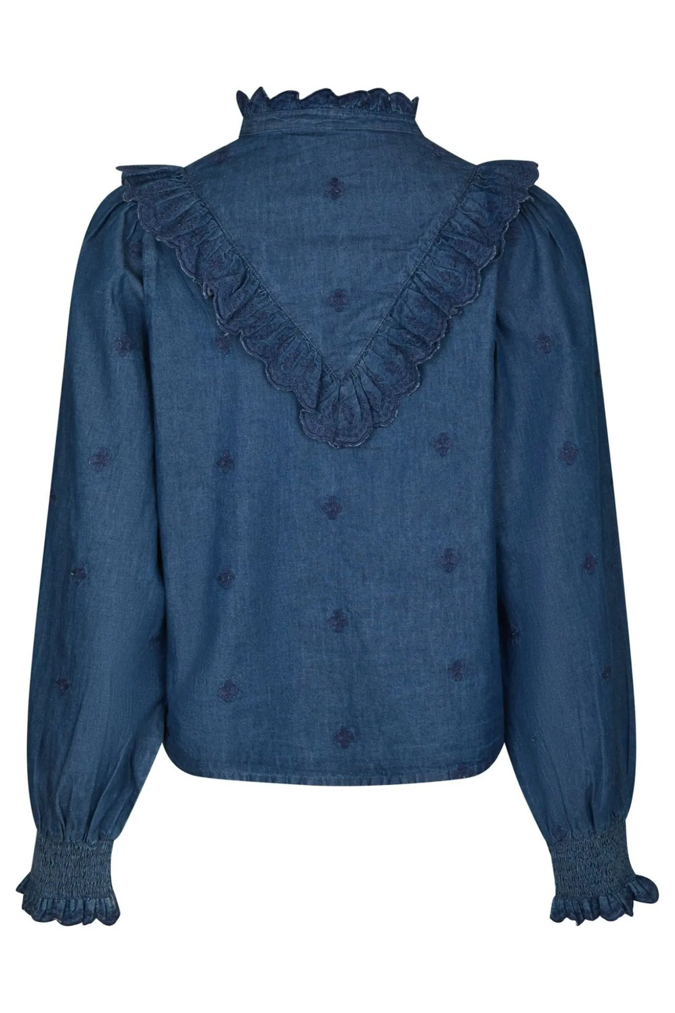 Degas Denim Blouse Blue 166229
