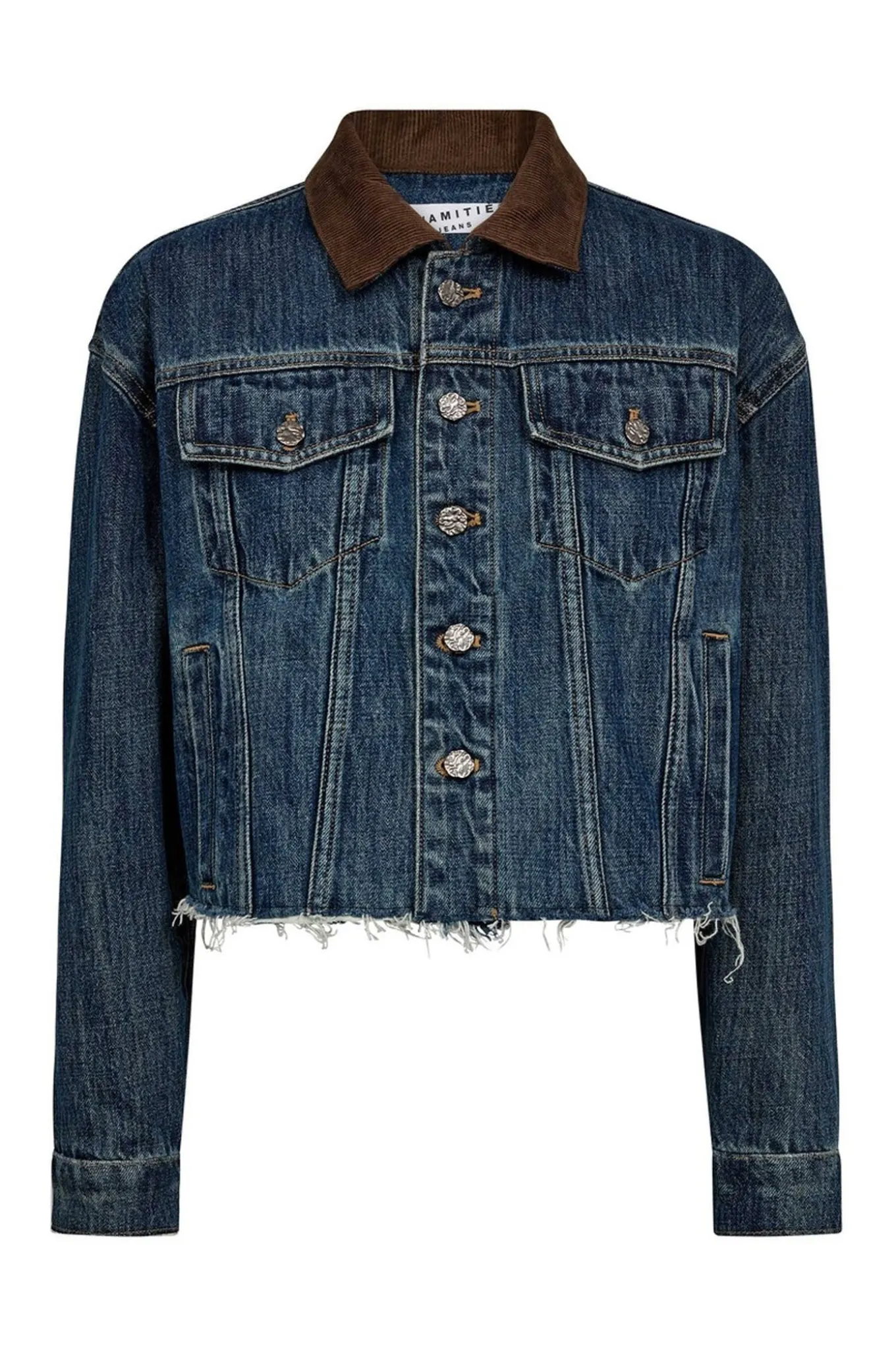 Denize Crop Denim Jacket Denim blue HL10440