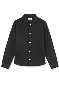 Dyed Denim Gisla Shirt Black 205404
