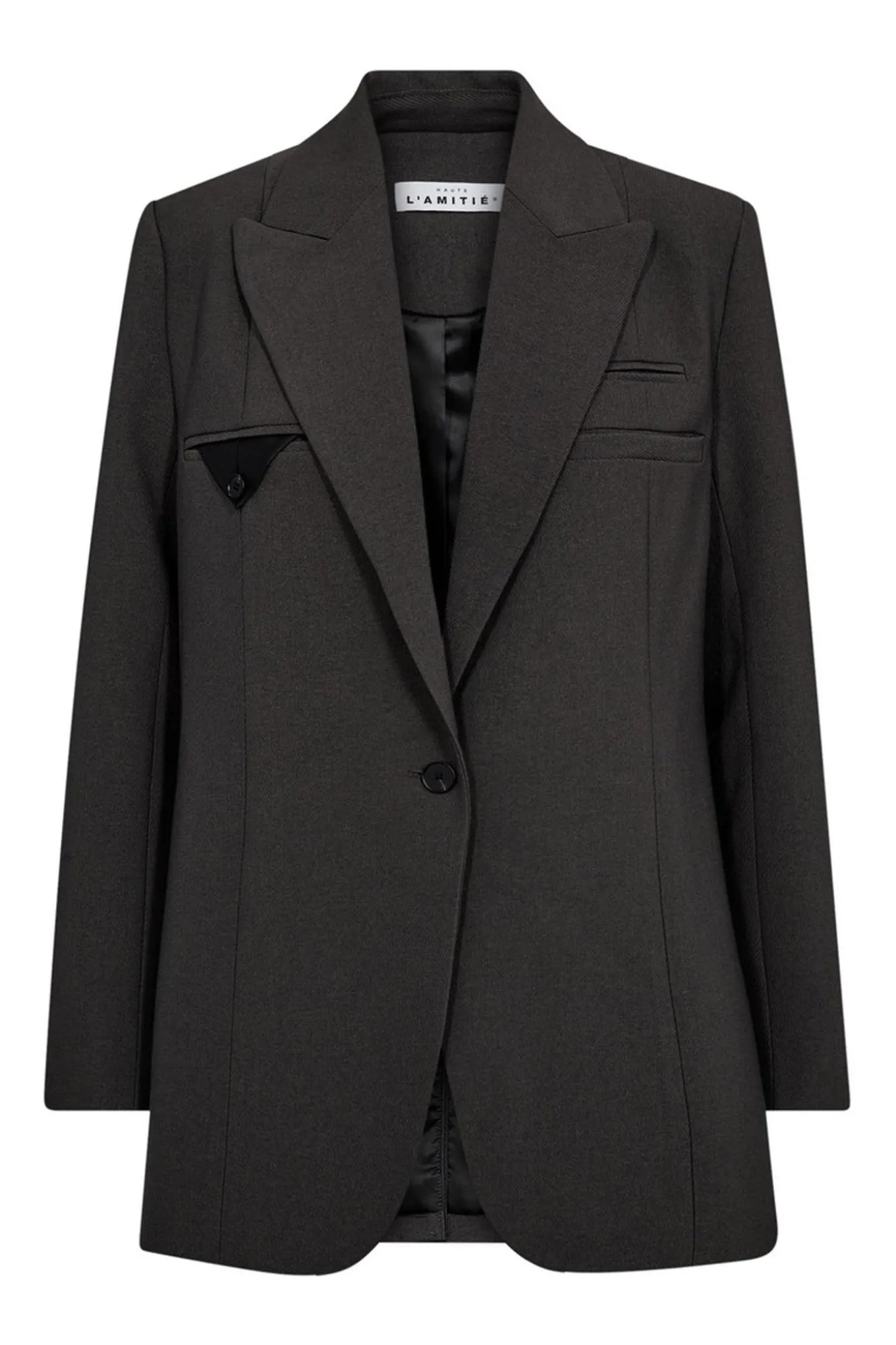 Emerald Single Blazer Grey HL10278