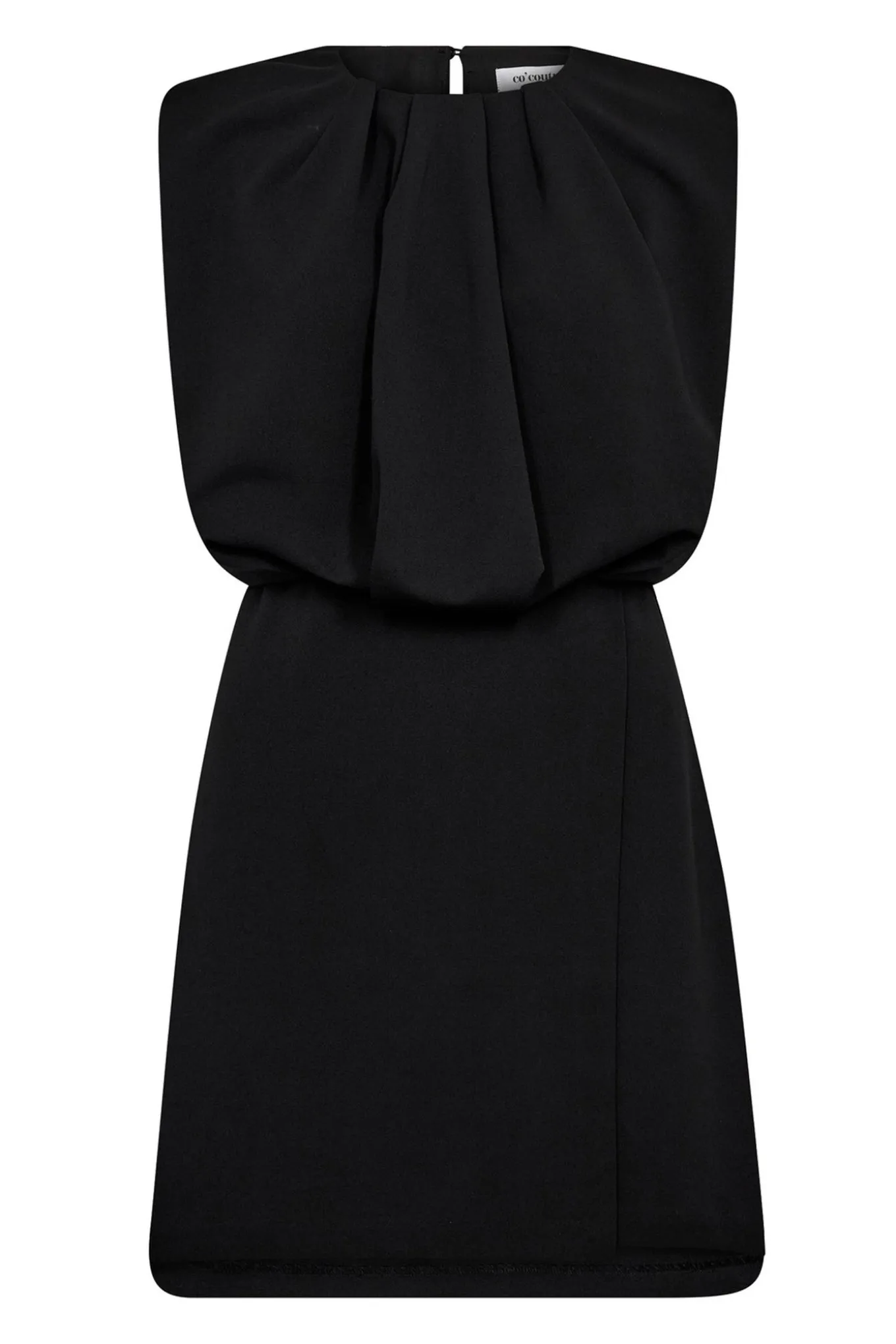 FalconCC Pleat Mini Dress 96Black 36566