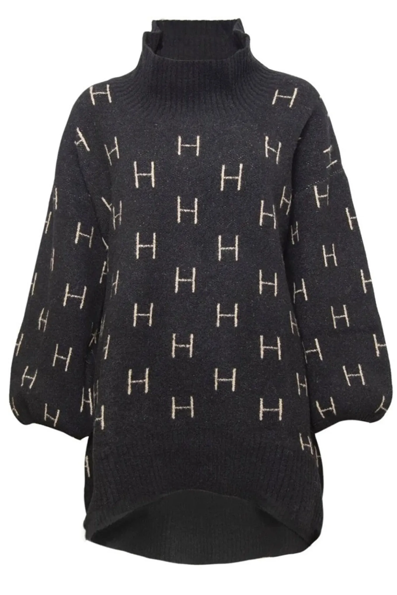 Fam Sweater Long 999 Black 1010120100