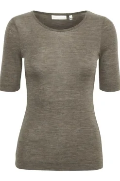 FangIW TShirt Brown Melange 30106098
