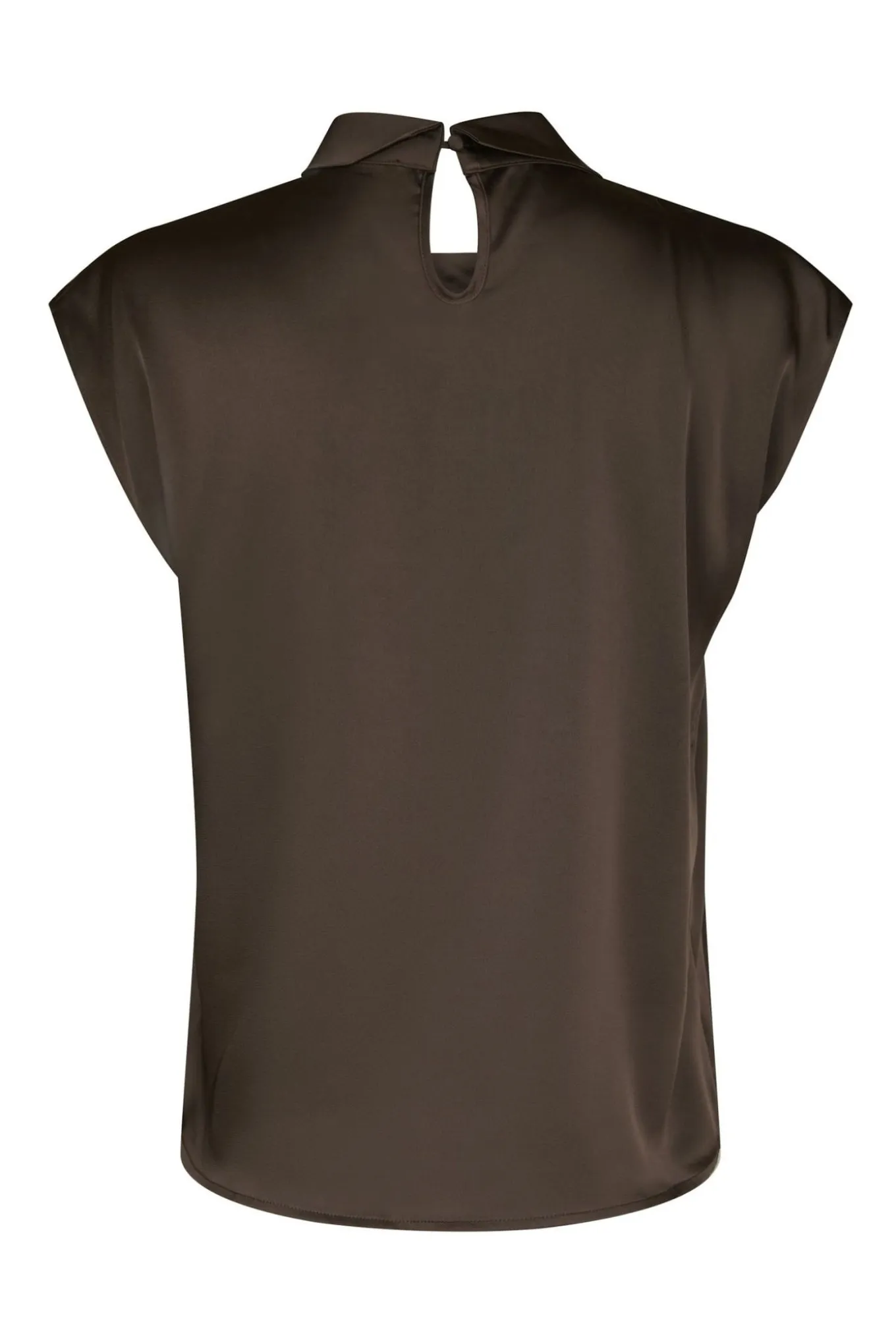 Fleur Drapy Satin Dark brown 160990