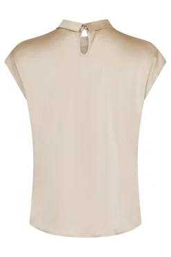 Fleur Drapy Satin Dark Sand 160990