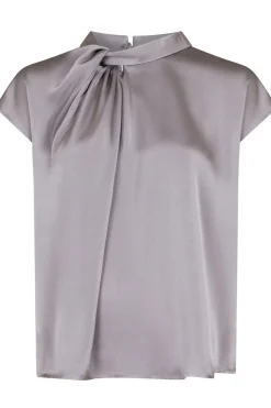 Fleur Drapy Satin Grey 160990