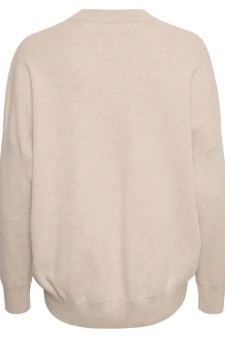 FosterIW Vneck Simply Taupe Melange 30106899