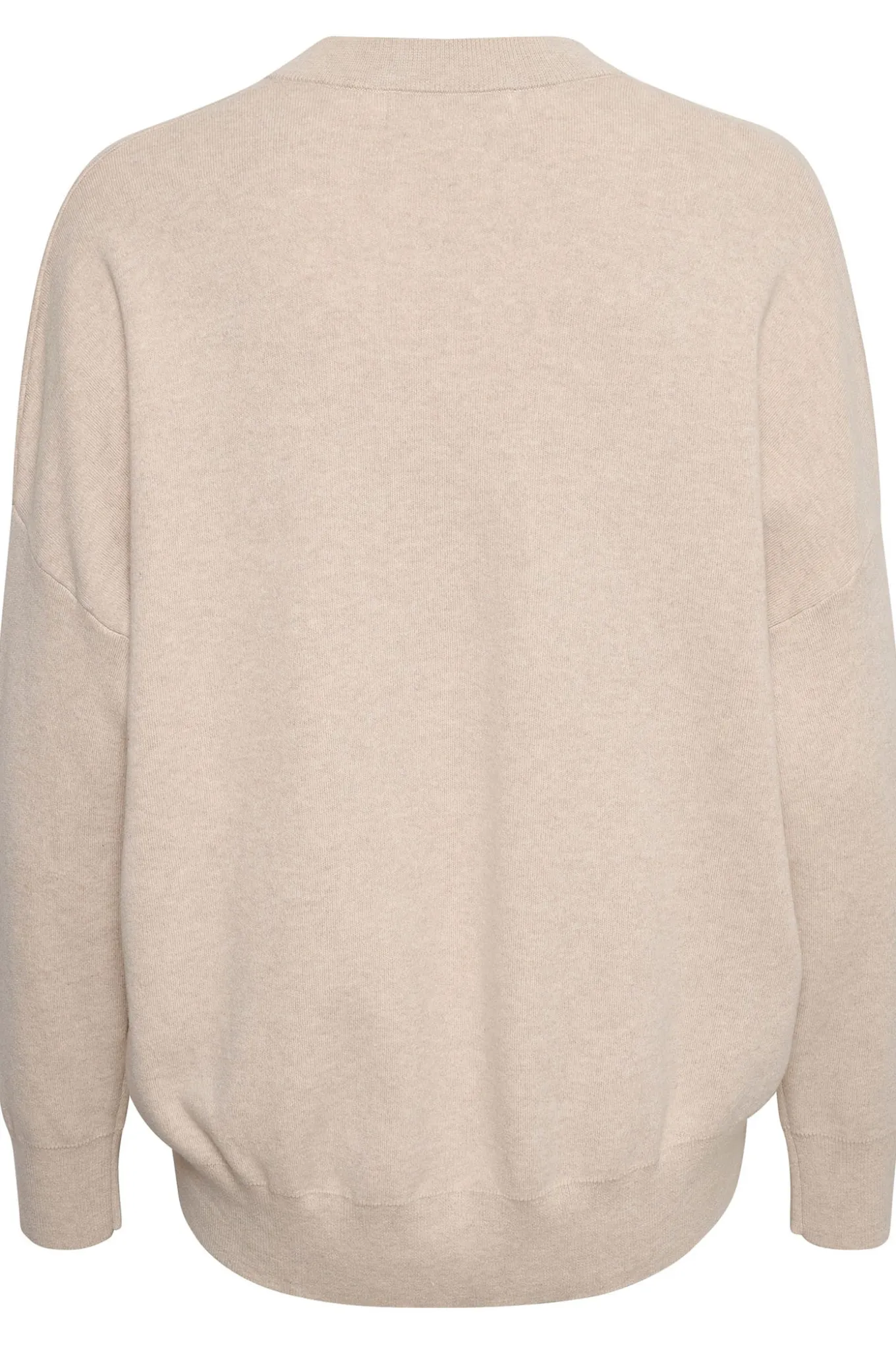 FosterIW Vneck Simply Taupe Melange 30106899