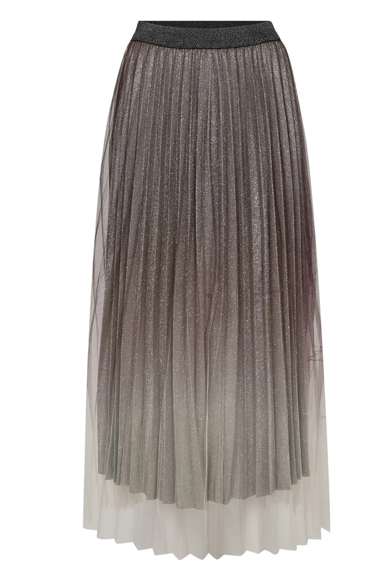 GlitterCC Plissé Skirt 145Dark Brown 34211
